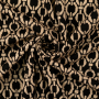 Jacquard Jersey Chains, schwarz