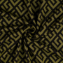 Jacquard jersey Dinah, olijfgroen