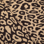 Tissu jersey jacquard bio doubleface Albstoffe Hamburger Liebe Western Fairy Tales Safari, beige
