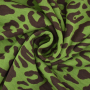 Tissu jersey jacquard bio doubleface Albstoffe Hamburger Liebe Western Fairy Tales Safari, vert