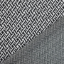Jacquard jersey Katia, lichtgrijs - zwart