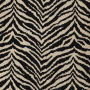 Jacquard Jersey Zebra, schwarz
