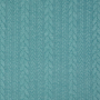 Jacquard jersey Cable Knit, aquablauw