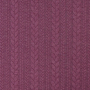 Jacquard jersey Cable Knit, bessenkleurig