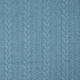 Tissu jersey jacquard torsadé tressé, bleu pétrole