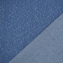 Jeansstof needle punching, helderblauw