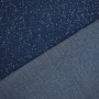 Jeansstoff Used Look, dunkelblau