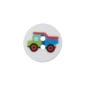 Bouton plastique Camion benne, 2 trous, 15 mm