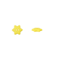 Children Button Stars, yellow
