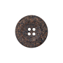 Coconut button 4-hole recycled, 12 mm