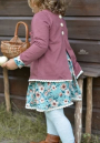 Patron robe / cardigan enfant pdf Marie Jane Ba.binaa Patterns, en allemand