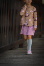 Patron robe / cardigan enfant pdf Marie Jane Ba.binaa Patterns, en allemand