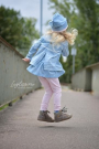 Patron robe / cardigan enfant pdf Marie Jane Ba.binaa Patterns, en allemand