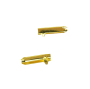 Embouts pour cordon, 5mm, couleur or
