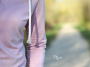 Embout cordon sweat brillant glitter, argent