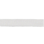 Élastique fronceur, 25 mm blanc