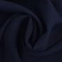 Tissu crêpe georgette uni, bleu marine