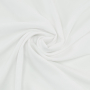 Tissu crêpe georgette uni, blanc
