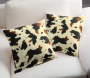 Tissu fausse fourrure peau de bête Vache 2