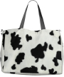Tissu fausse fourrure peau de bête Vache 1
