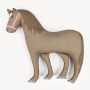 Kullaloo Cut & Sew Paneel Horse Love Katoen