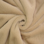 Tissu fausse fourrure, beige