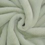 Tissu fausse fourrure, vert pâle
