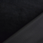 Tissu fausse fourrure, noir
