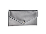 Kunstleer metallic mat donkergrijs, strook 66 x 45 cm