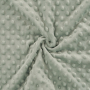 Kuschelfleece Minky Dots, blassgrün