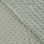 Kuschelfleece Minky Dots, blassgrün