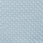 Gevulde Fleece Minky Dots, licht blauw