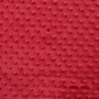 Tissu polaire minky doux à pois, rouge