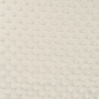 Kuschelfleece Minky Dots, weiss