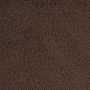 Tissu sherpa peluche teddy, marron foncé