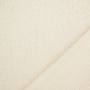 Tissu sherpa peluche teddy, écru