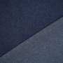 Lichte  jeans blousestof,  donkerblauw