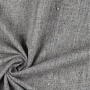 Tissu imperméable extérieur léger Melanie uni, gris clair chiné