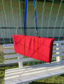 Lichte outdoorstof Panama uni, rood