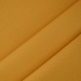 Tissu déperlant extérieur léger Panama uni, jaune moutarde