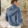 Lichte jeansstof stretch chambray, jeansblauw