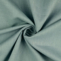 Tissu lin coton, bleu pétrole pastel