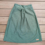 Tissu lin coton, vert foncé