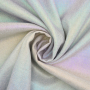 Linnen mix folieprint Rainbow, naturel