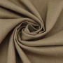 Tissu lin coton, marron clair