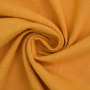 Tissu lin coton, jaune maïs