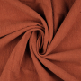 Linnen mix stonewashed, terracotta