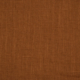 Tissu lin coton, terracotta