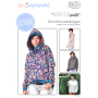 Naaipatroon Leni Pepunkt OVERSIZED.pulli, Duits