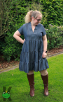 Lillesol Women No. 64 Biesen-Kleid und Tunika Laurelia pattern, Duits